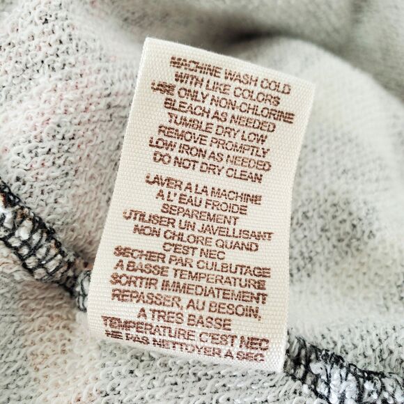 Free People Jacket Womens Medium Multicolor Geometric Tribal Cotton Knit Draped - Picture 12 of 12